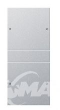 Zestaw klawiszy podwójny System 55 kolor aluminiowy